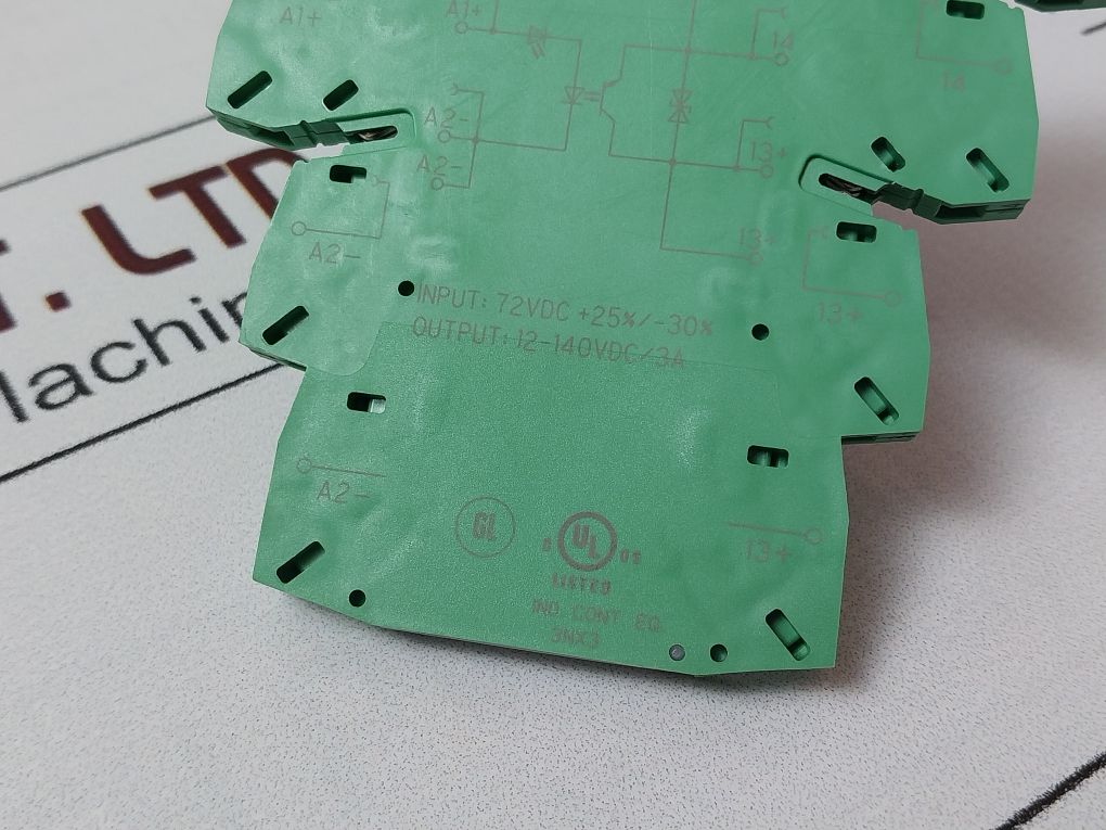 Phoenix Contact Plc-osp-72Dc/110Dc/3Rw Soild State Relay Module