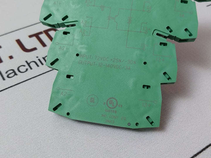 Phoenix Contact Plc-osp-72Dc/110Dc/3Rw Soild State Relay Module