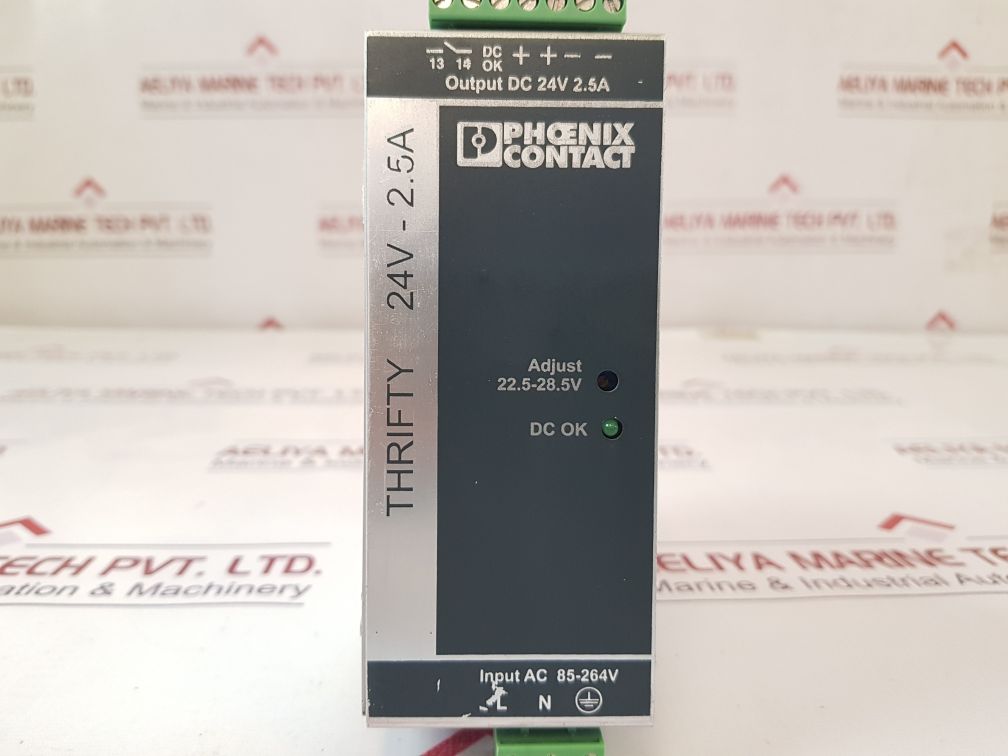 Phoenix Contact Ps-100-240Ac/24Dc/2.5 Thrifty Series Power Supply 5758218