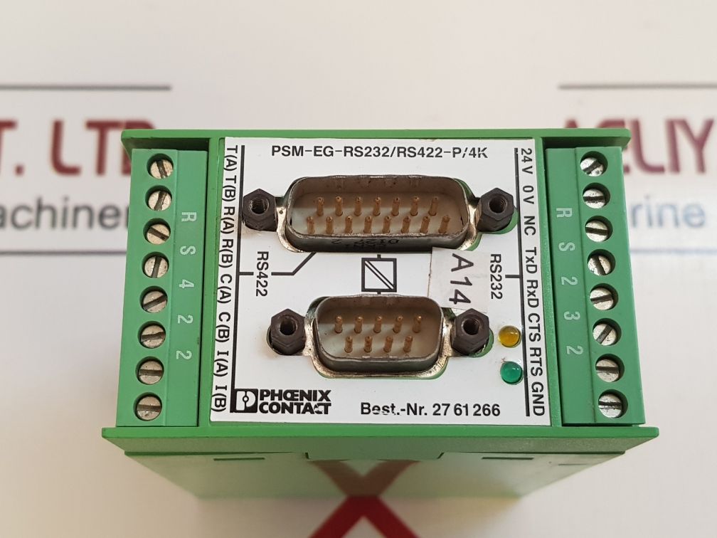 Phoenix Contact Psm-eg-rs232/Rs422-p/4K Interface Converter