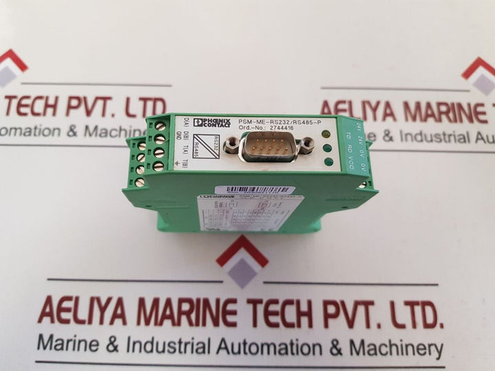 Phoenix Contact Psm-me-rs232/Rs485-p Interface Converter 2744416
