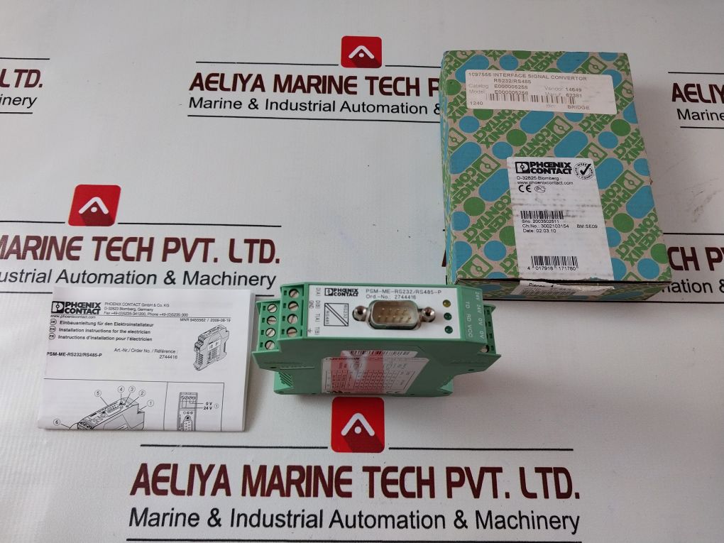 Phoenix Contact Psm-me-rs232Rs485-p Interface Converter