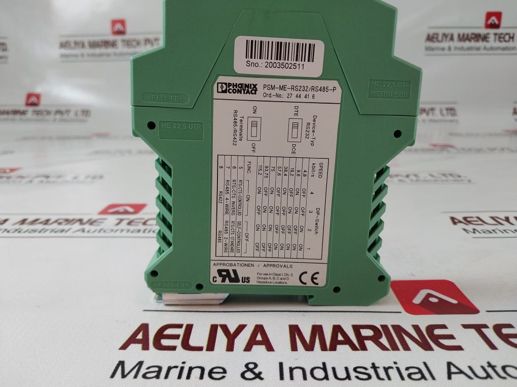 Phoenix Contact Psm-me-rs232/Rs485-p Interface Converter