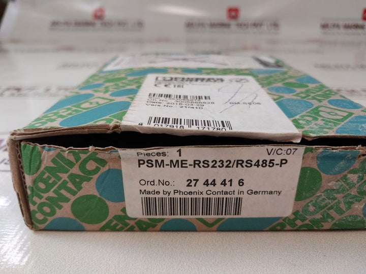 Phoenix Contact Psm-me-rs232/Rs485-p Interface Converter 27 44 416