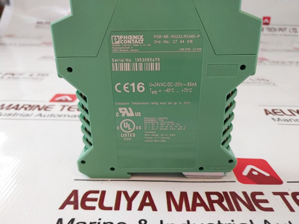 Phoenix Contact Psm-me-rs232/Rs485-p Interface Converter 27 44 416