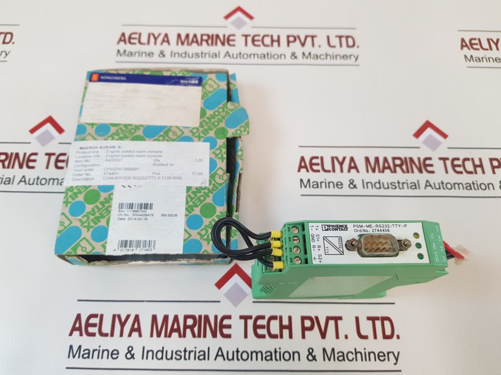 Phoenix Contact Psm-me-rs232Tty-p Interface Converter
