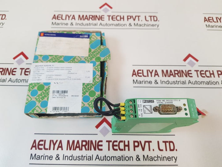 Phoenix Contact Psm-me-rs232Tty-p Interface Converter
