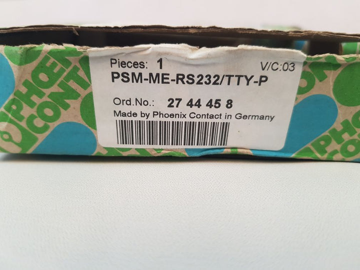 Phoenix Contact Psm-me-rs232Tty-p Interface Converter
