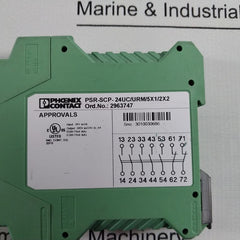 Phoenix Contact Psr-scp-24Uc/Urm/5X1/2X2 Safety Relay 2963747
