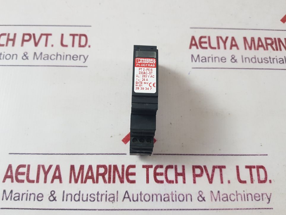 Phoenix Contact Pt 2-pe/S 230Ac-st Plugtrab
