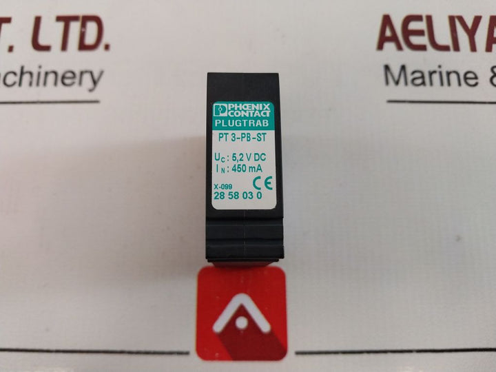 Phoenix Contact Pt 3-pb-st Surge Protection Plug Free Shipping