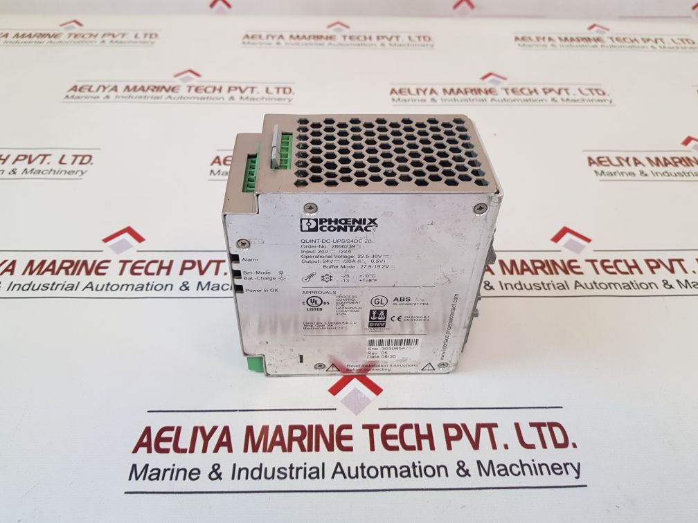Phoenix Contact Quint-dc-ups/24Dc-20 Power Supply