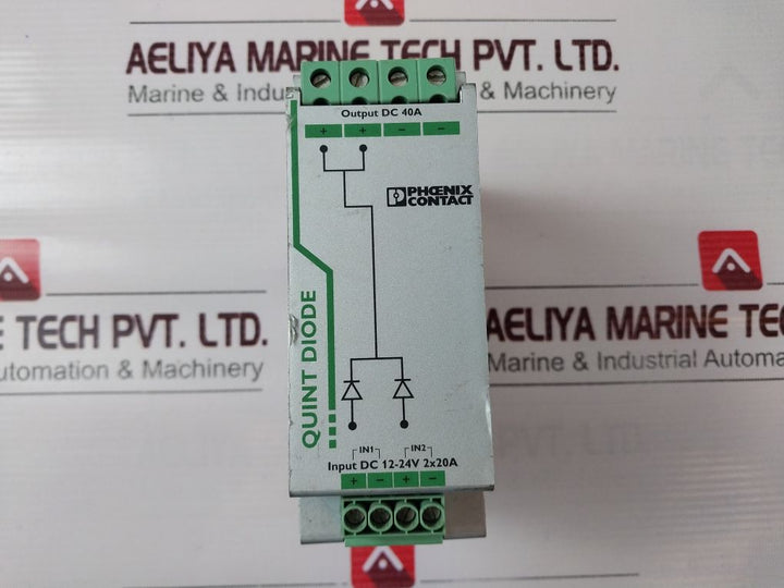 Phoenix Contact Quint-diode/12-24Dc/2X20/1X40 Power Module 2320157