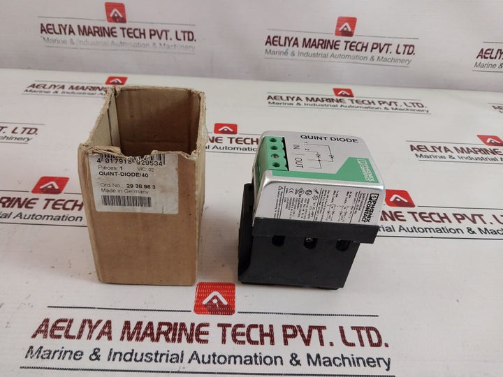 Phoenix Contact Quint-diode/40 Redundancy Power Supply 29 38 963