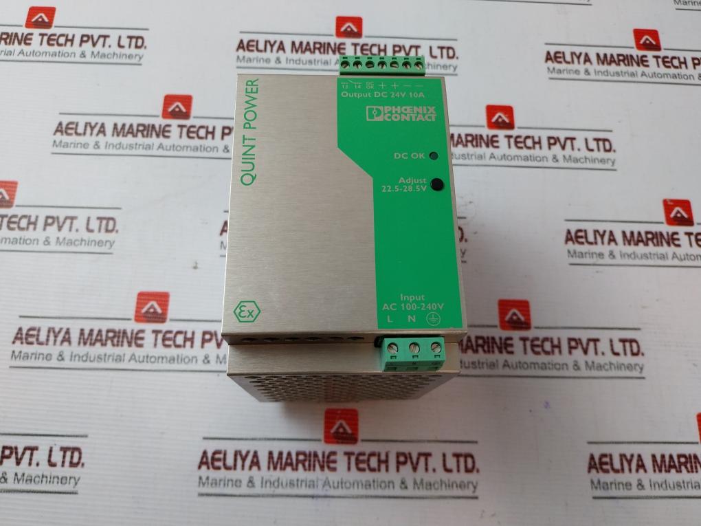 Phoenix Contact Quint-ps-100-240Ac24Dc10Ex Power Supply Unit Rev 21