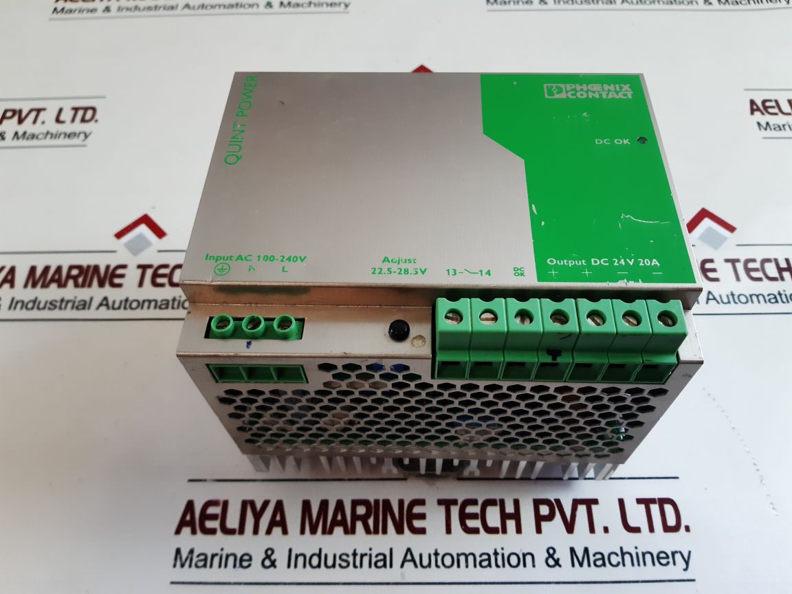 Phoenix Contact Quint-ps-100-240Ac/24Dc/20 Power Supply