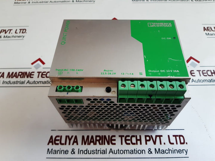 Phoenix Contact Quint-ps-100-240Ac/24Dc/20 Power Supply