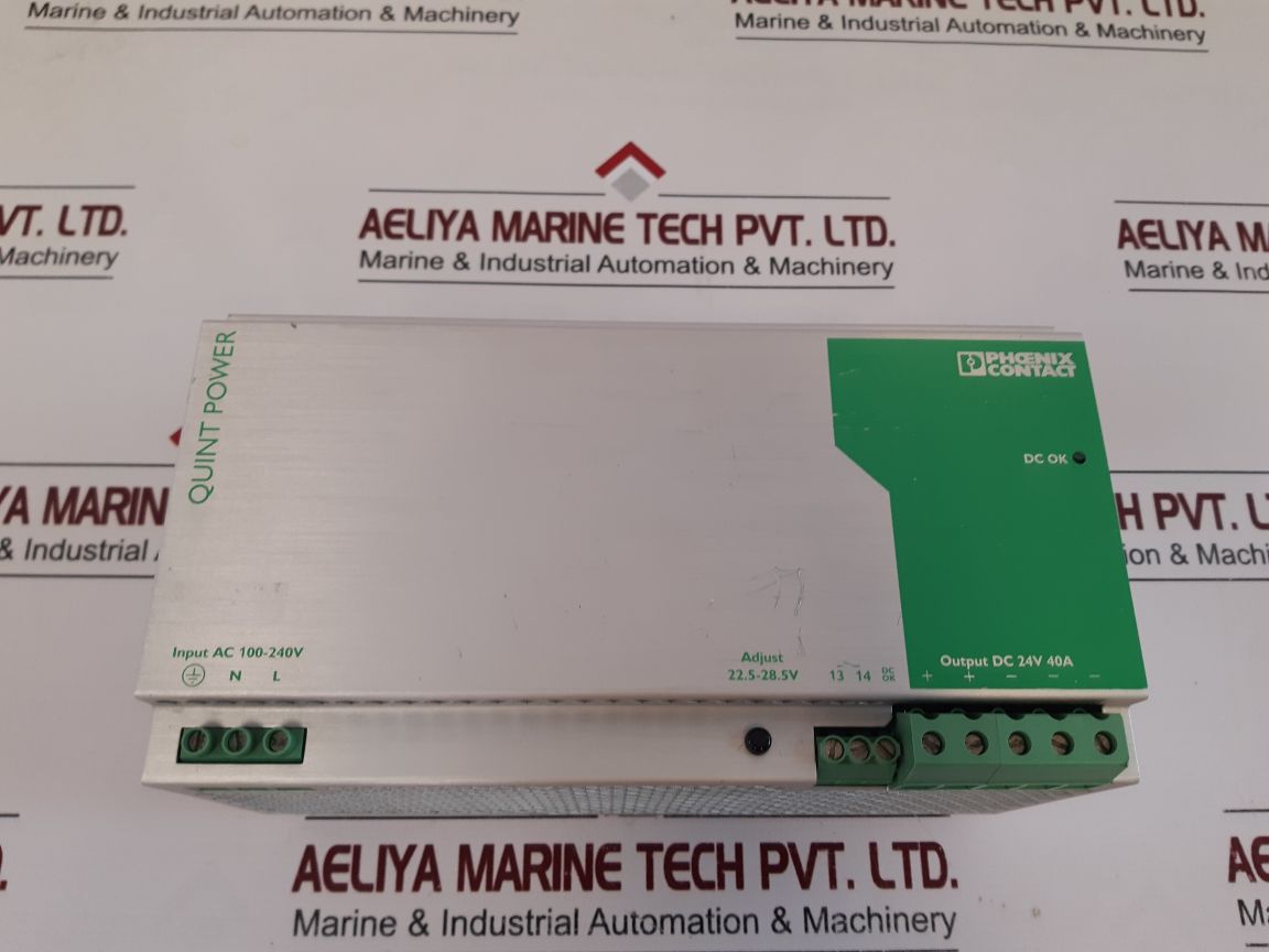 Phoenix Contact Quint-ps-100-240Ac/24Dc/40 Power Supply