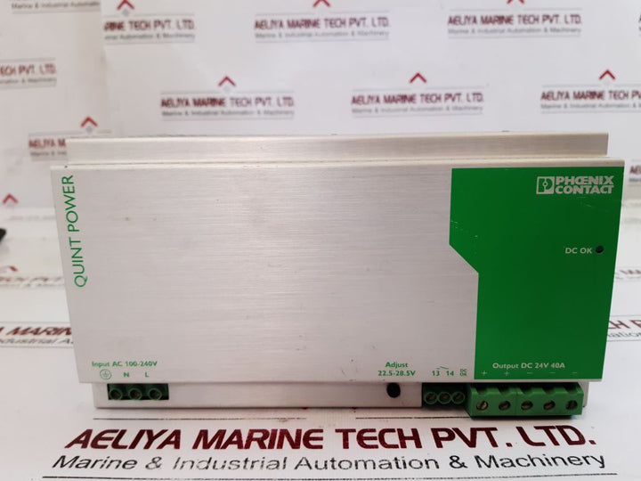 Phoenix Contact Quint-ps-100-240Ac24Dc40 Power Supply Rev. 02
