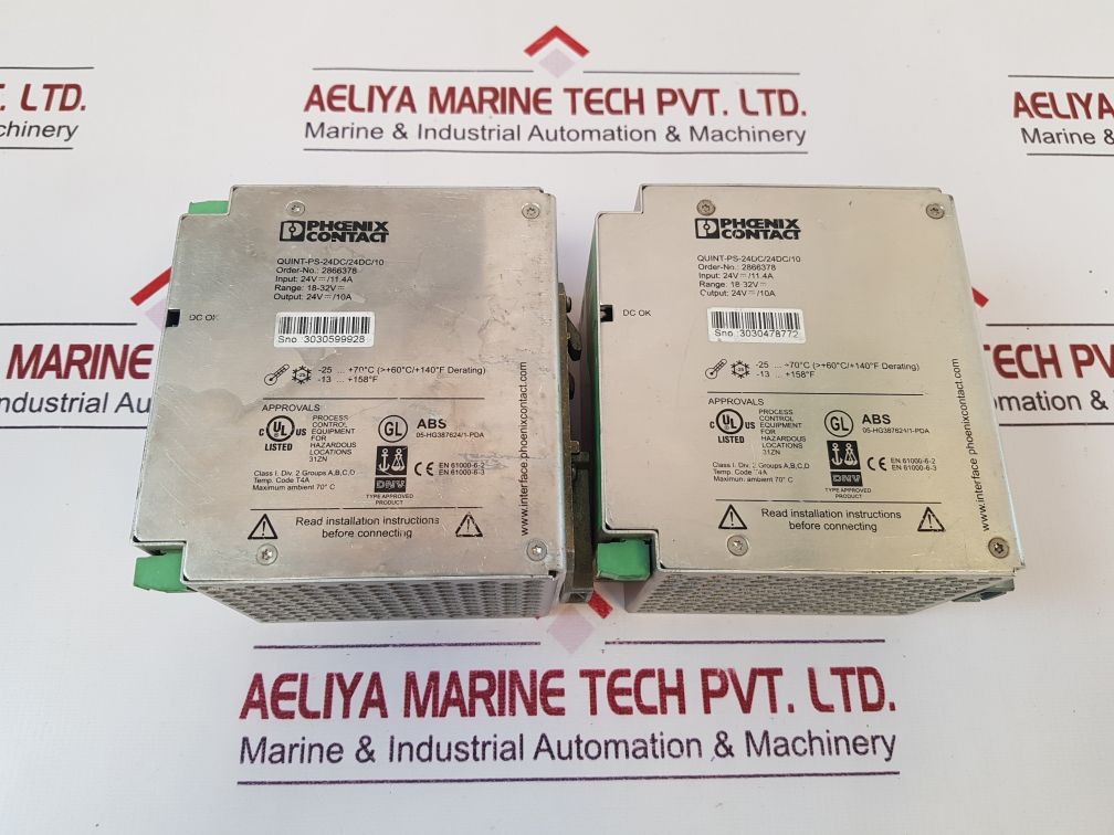 Phoenix Contact Quint-ps-24Dc24Dc10 Quint Power Supply