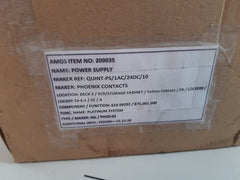 Phoenix contact quint-ps/1ac/24dc/10 power supply rev 07