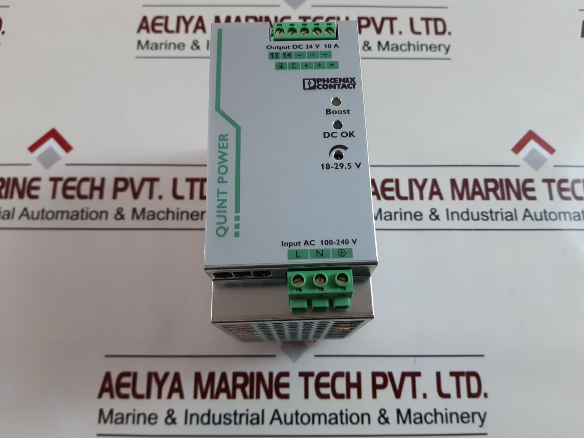 Phoenix contact quint-ps/1ac/24dc/10 power supply rev 07