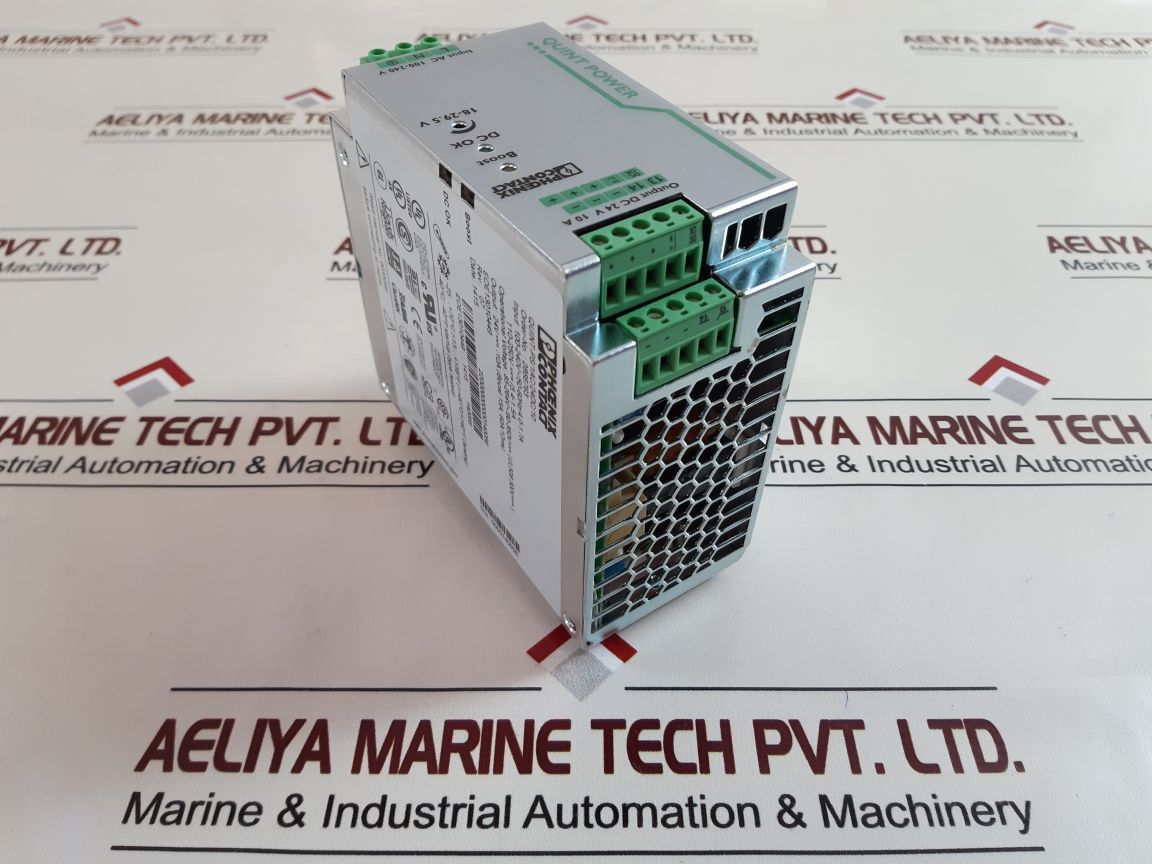 Phoenix contact quint-ps/1ac/24dc/10 power supply rev 07