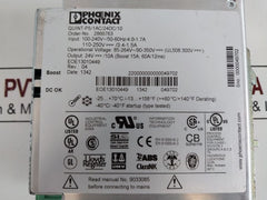 Phoenix Contact Quint-ps/1Ac/24Dc/10 Power Supply Rev 04