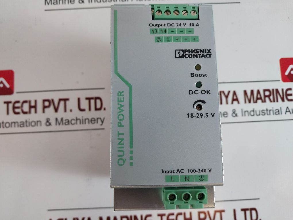 Phoenix Contact Quint-ps/1Ac/24Dc/10 Power Supply Rev 04