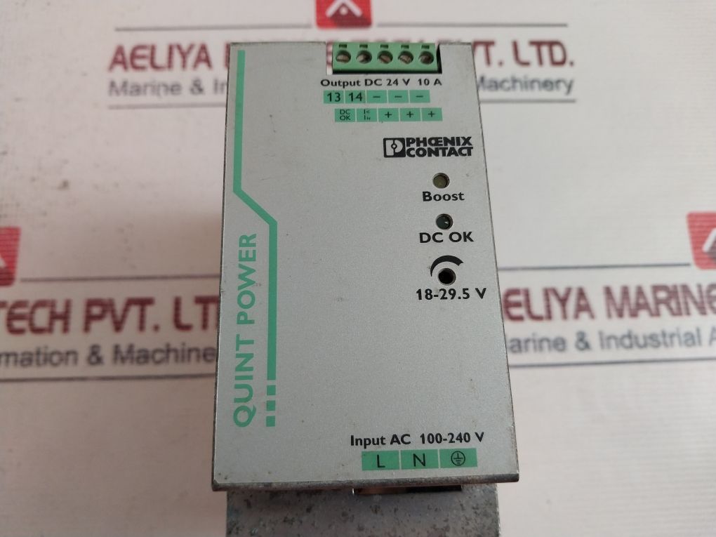 Phoenix Contact Quint-ps/1Ac/24Dc/10 Power Supply Unit Rev 03