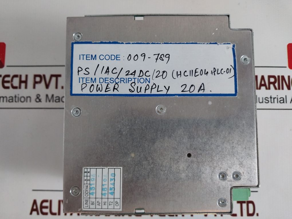 Phoenix Contact Quint-ps/1Ac/24Dc/20 Power Supply 