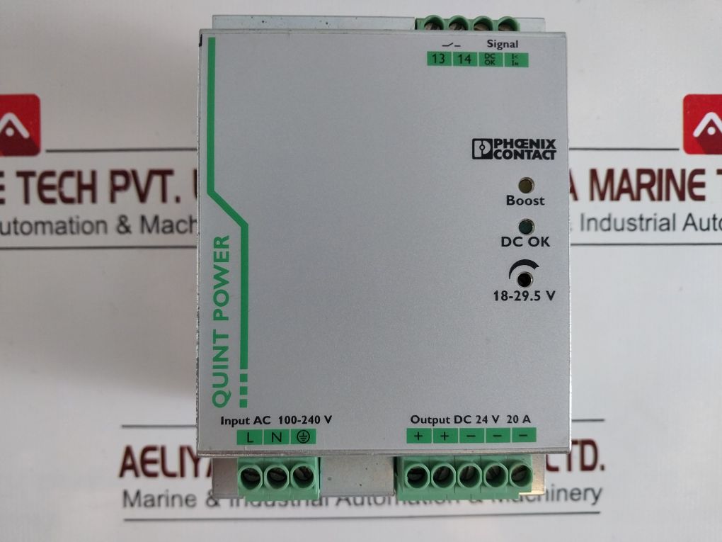 Phoenix Contact Quint-ps/1Ac/24Dc/20 Power Supply 