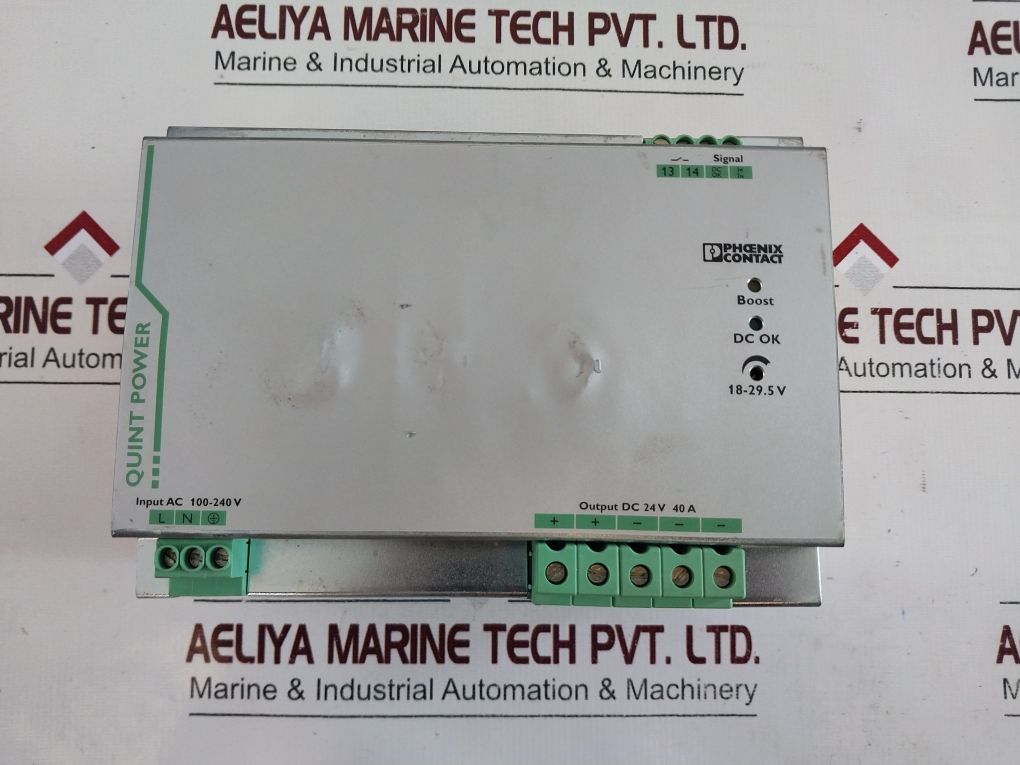 Phoenix Contact Quint-ps/1Ac/24Dc/40 Rev: 03 Power Supply 2866789