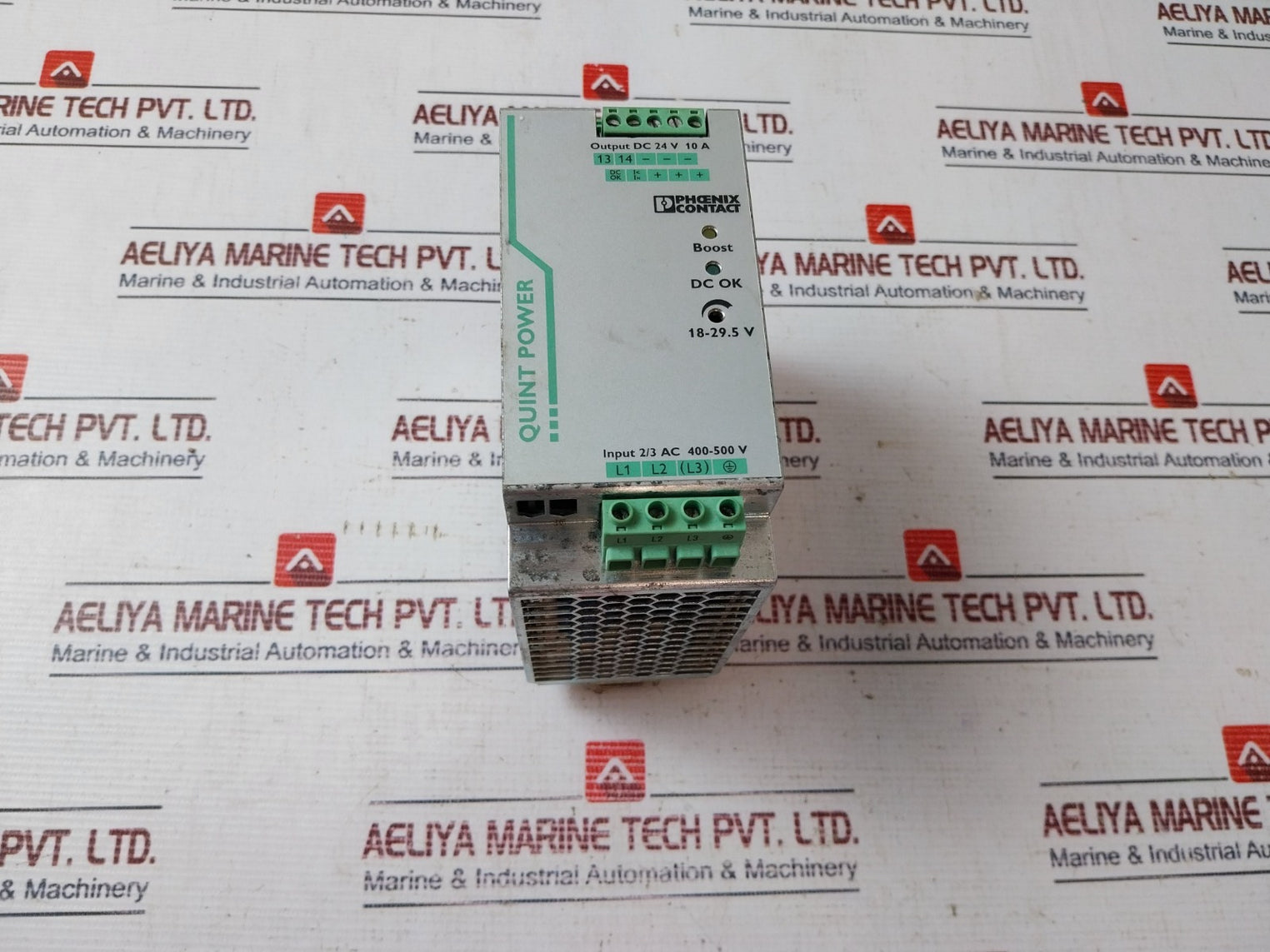 Phoenix Contact Quint-ps/3Ac/24Dc/10 Power Supply 500V,50-60Hz