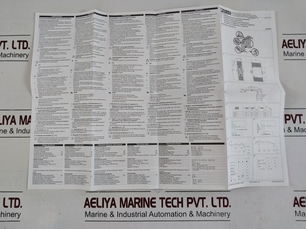 Phoenix Contact Quint-ps/60-72Dc/24Dc/10 Power Supply