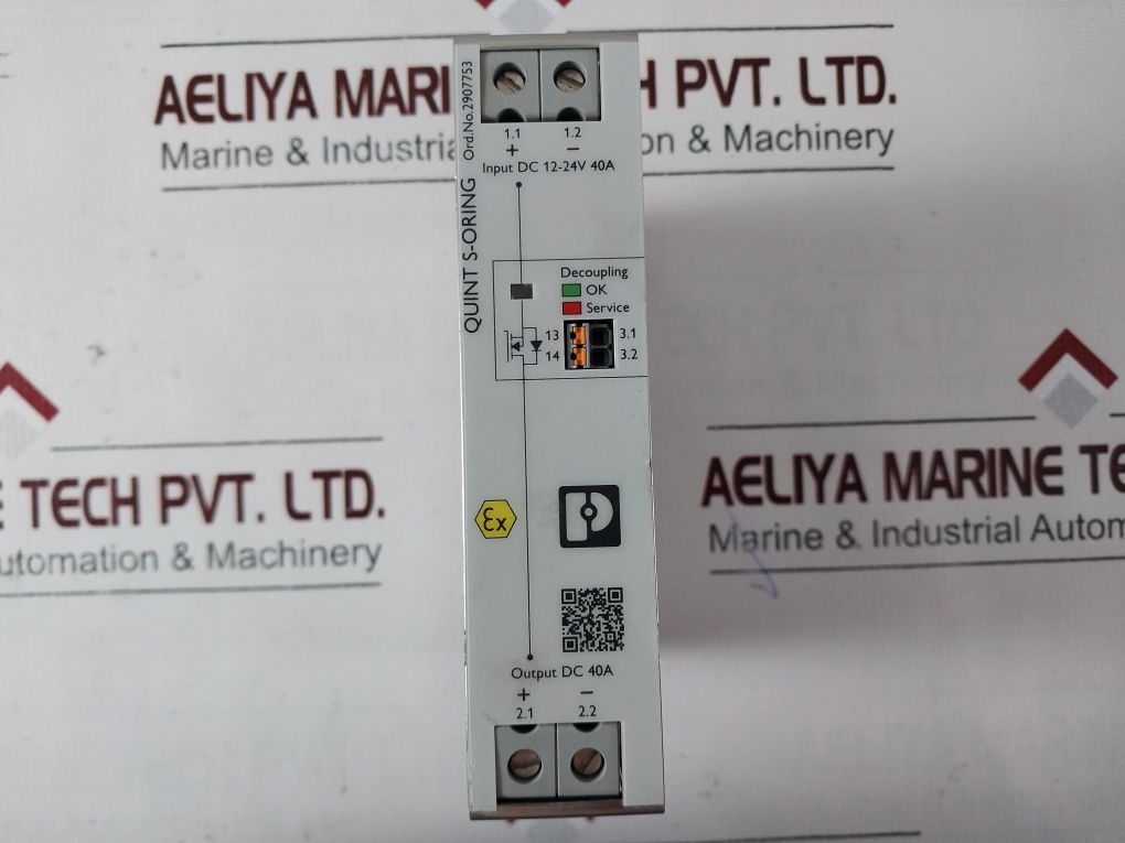 Phoenix Contact Quint4-s-oring/12-24Dc/1X40/+ Redundancy Module 2907753