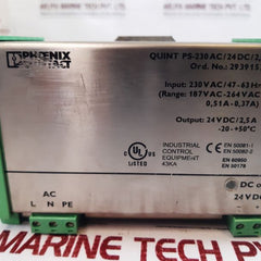 Phoenix Contact Quint Ps-230Ac24Dc2,5 Power Supply
