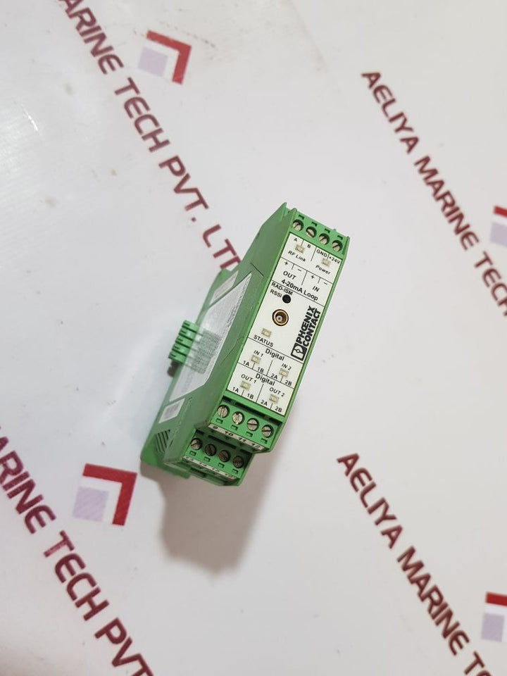 Phoenix contact rad-ism-900-xd-bus spread spectrum transceiver
