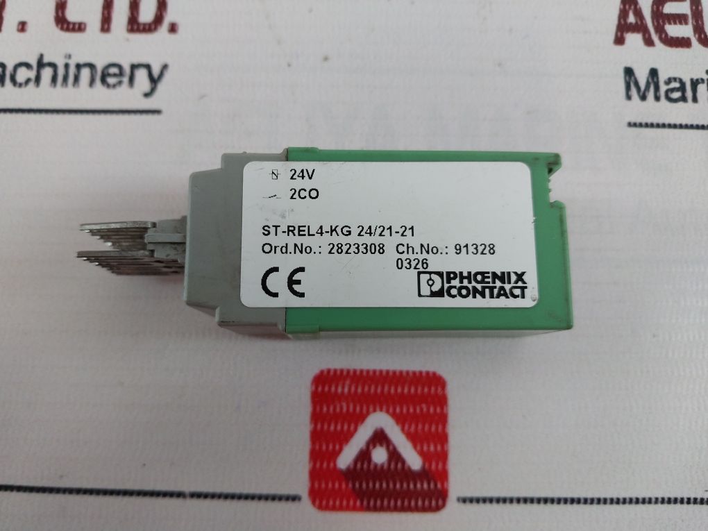 Phoenix Contact St-rel4-kg 24/21-21 Relay Connector 24V