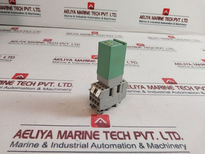 Phoenix Contact St-rel4-kg 24/21-21/Au Relay Connector With Base