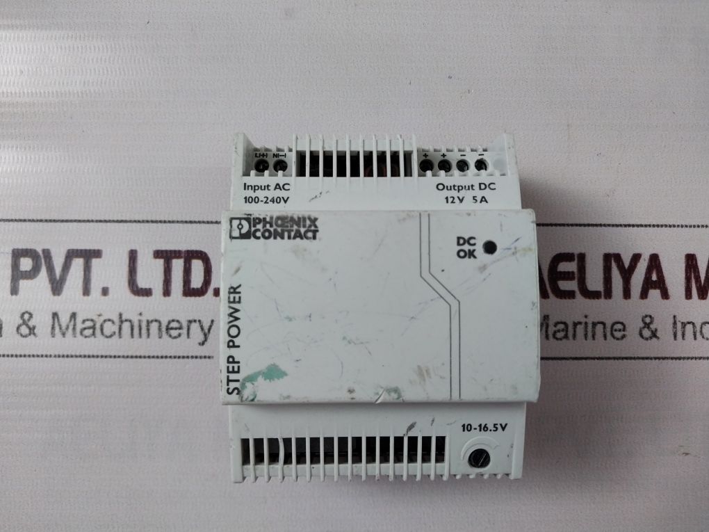 Phoenix Contact Step-ps/1Ac/12Dc/5 Step Power Supply Module