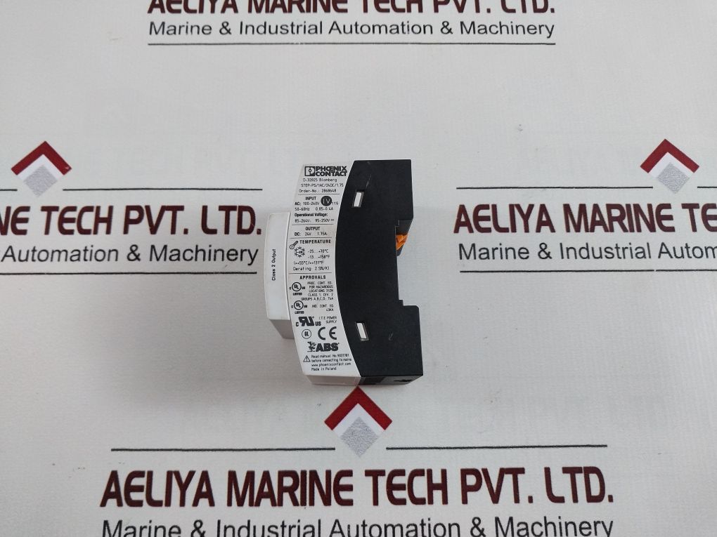 Phoenix Contact Step-ps/1Ac/24Dc/1.75 Power Supply 2868648