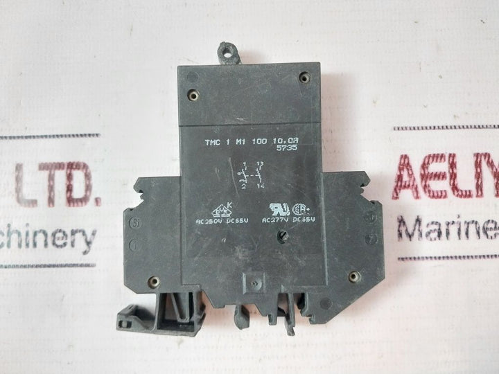 Lot Of 2X Phoenix Contact Tmc 1 M1 100 10.0A Thermomagnetic Device Circuit Breaker