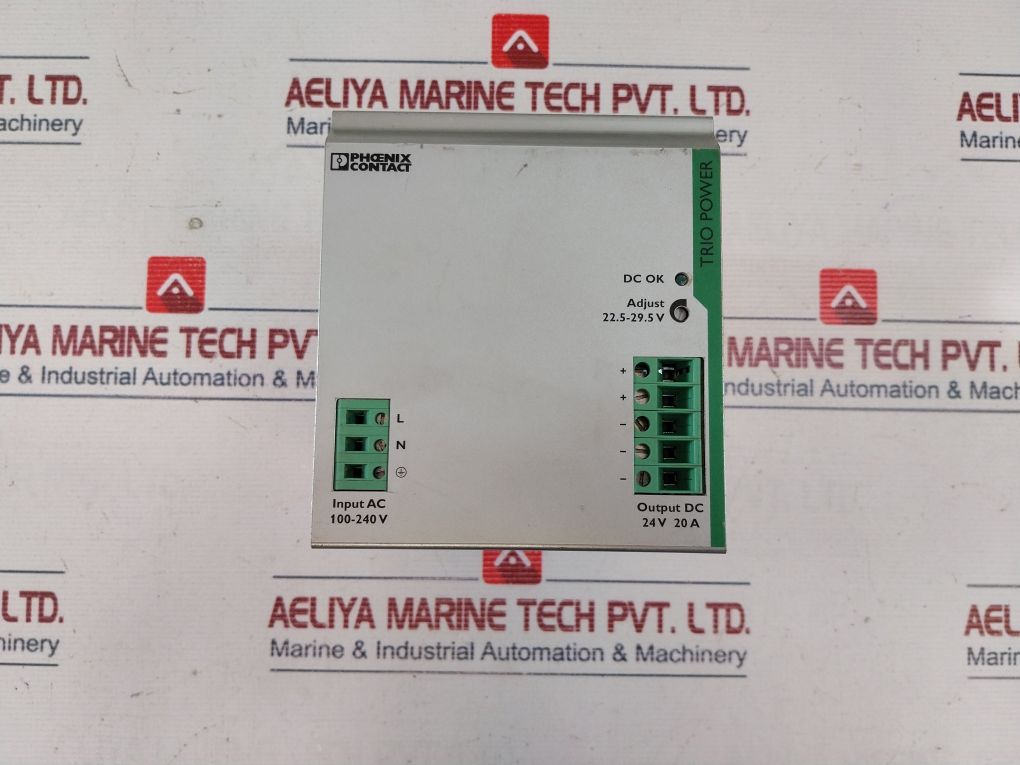Phoenix Contact Trio-ps/1Ac/24Dc/20 Power Supply Rev 04 20A