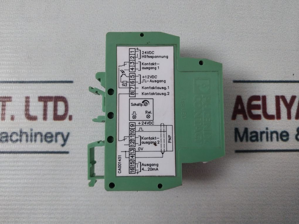 Phoenix Contact Ueg Relay Block Ev 256124/58-5775-420