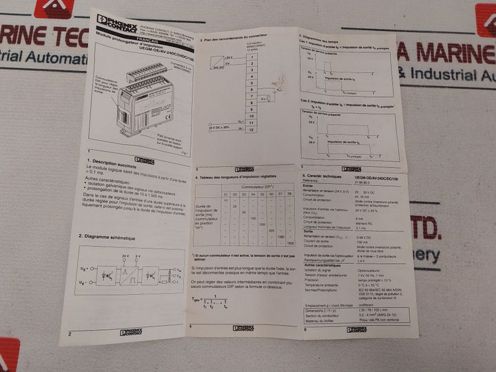 Phoenix Contact Uegm-oe/Av-24Dc/24Dc/100 Pulse Expansion Module