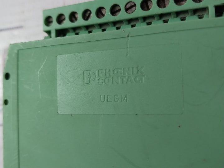 Phoenix Contact Uegm Relay Module 250V 10A