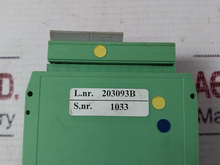 Phoenix Contact Uegm Relay Module 250V 10A