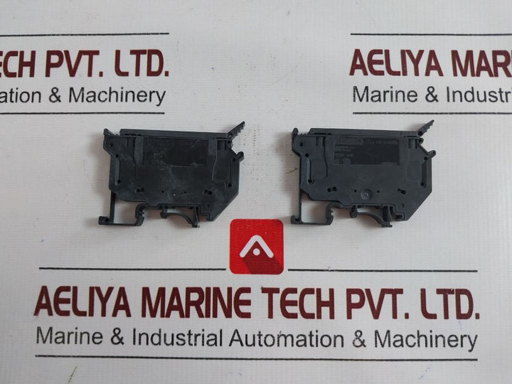 Lot Of 5X Phoenix Contact Uk 5-hesi Fuse Modular Terminal Block