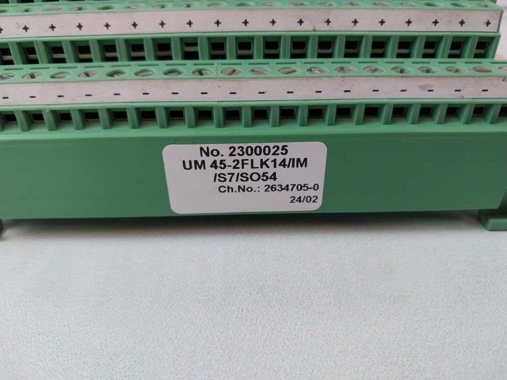 Phoenix Contact Um45-sefe Interface Module Um 45-2Flk14/Im/S7/So54